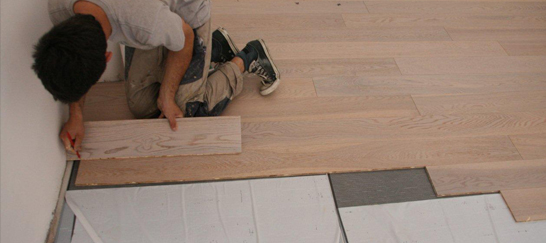 posa parquet industriale
